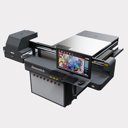 Smarstich Industrial Inkjet Printer with Patented Quick Disconnect Modules, 12” Print Head Capability, Piezo Technology, Wireless Control, Reliable, Efficient for Demanding Production Lines