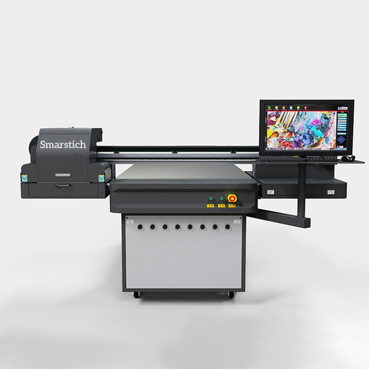 Smarstich Industrial Inkjet Printer with Patented Quick Disconnect Modules, 12” Print Head Capability, Piezo Technology, Wireless Control, Reliable, Efficient for Demanding Production Lines