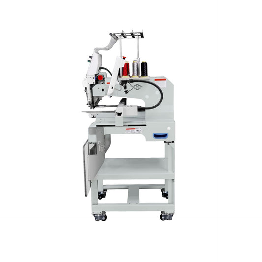 Smarstich 15 Needle Commercial Embroidery Machine 14"x20" Embroidery Area with 1200SPM Max Speed, Wifi Capability, 10" Touch Screen, Ideal for Apparel and Accessories