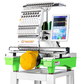 Smartstitch S-1501 Commercial Embroidery Machine with 15 Needles,14"x20" Embroidery Area,1200SPM Max Speed,12" Touch Screen, Wifi available, capable of embroidering on 3D Caps, Flat, T-shirt and more