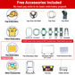 Smartstitch S-1501 Commercial Embroidery Machine with 15 Needles,14"x20" Embroidery Area,1200SPM Max Speed,12" Touch Screen, Wifi available, capable of embroidering on 3D Caps, Flat, T-shirt and more