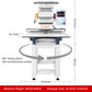 Smartstitch S-1501 Commercial Embroidery Machine with 15 Needles,14"x20" Embroidery Area,1200SPM Max Speed,12" Touch Screen, Wifi available, capable of embroidering on 3D Caps, Flat, T-shirt and more