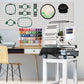 Smartstitch S-1501 Commercial Embroidery Machine with 15 Needles,14"x20" Embroidery Area,1200SPM Max Speed,12" Touch Screen, Wifi available, capable of embroidering on 3D Caps, Flat, T-shirt and more