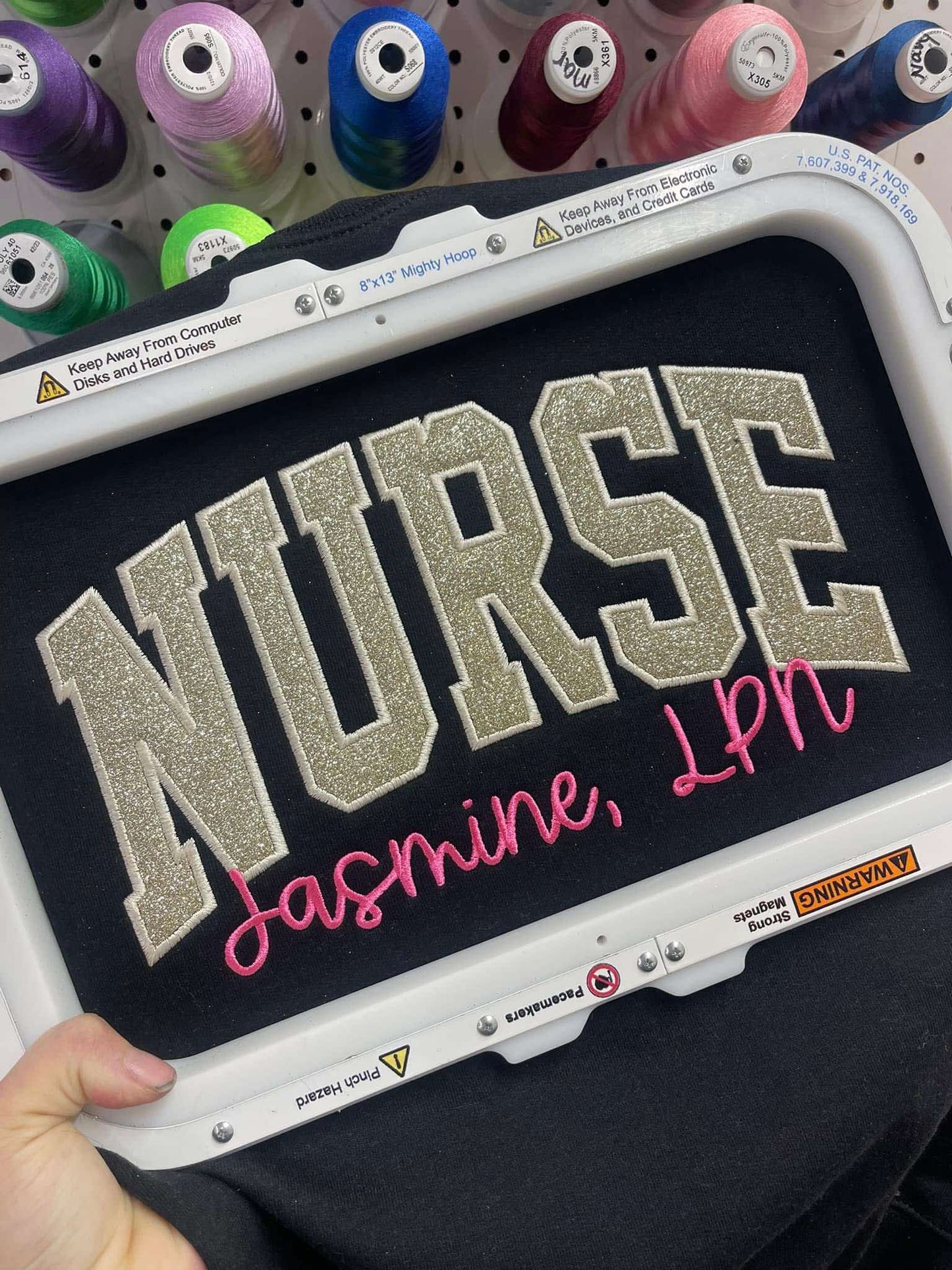 Smarstich 12 Needle Embroidery Machine 9"x12" Embroidery Area with 1200spm Max Speed, Wifi Enabled, 10" Touch Screen, Perfect for Hats, T-Shirts, and More