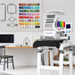 Smartstitch Embroidery Machine S1001, 10 Needles, WiFi Available, 7" Touch Screen, Max Speed 1200RPM, Embroidery Machine for Caps and Clothing with 9.5"x14.2" Embroidery Area (including embroidery starter kit)