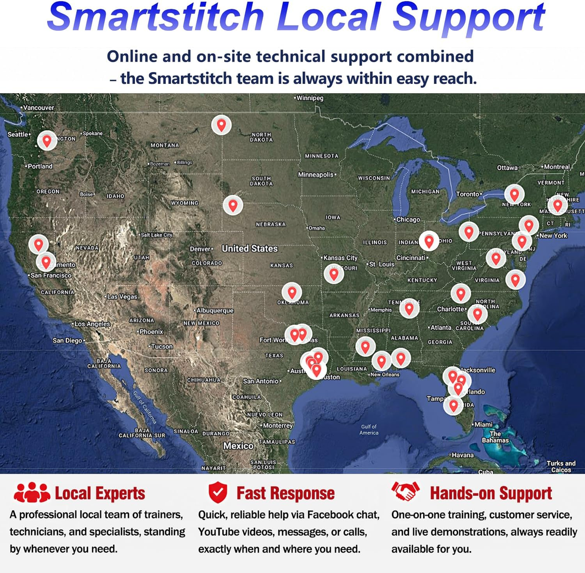 Smartstitch Embroidery Machine S1001, 10 Needles, WiFi Available, 7" Touch Screen, Max Speed 1200RPM, Embroidery Machine for Caps and Clothing with 9.5"x14.2" Embroidery Area (including embroidery starter kit)