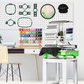 Smartstitch S-1501 Commercial Embroidery Machine with 15 Needles,14"x20" Embroidery Area,1200SPM Max Speed,12" Touch Screen, Wifi available, capable of embroidering on 3D Caps, Flat, T-shirt and more
